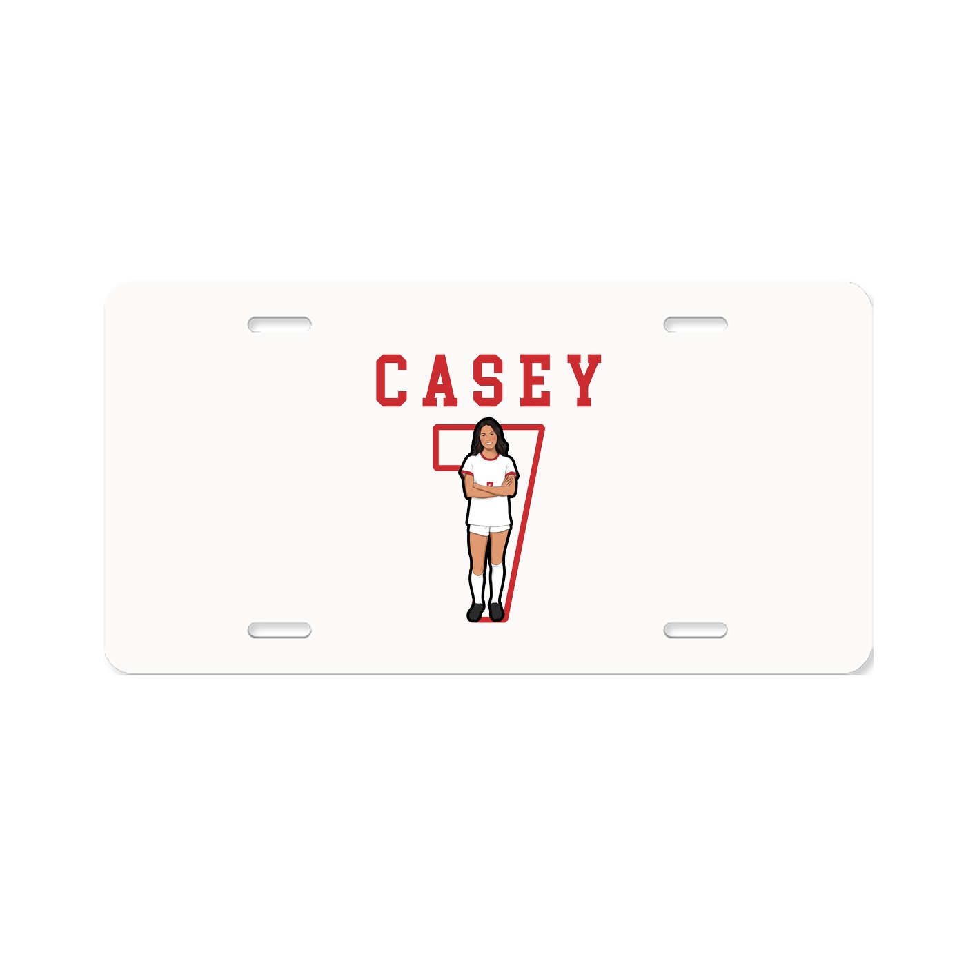 License Plate — Shirsey in Classic