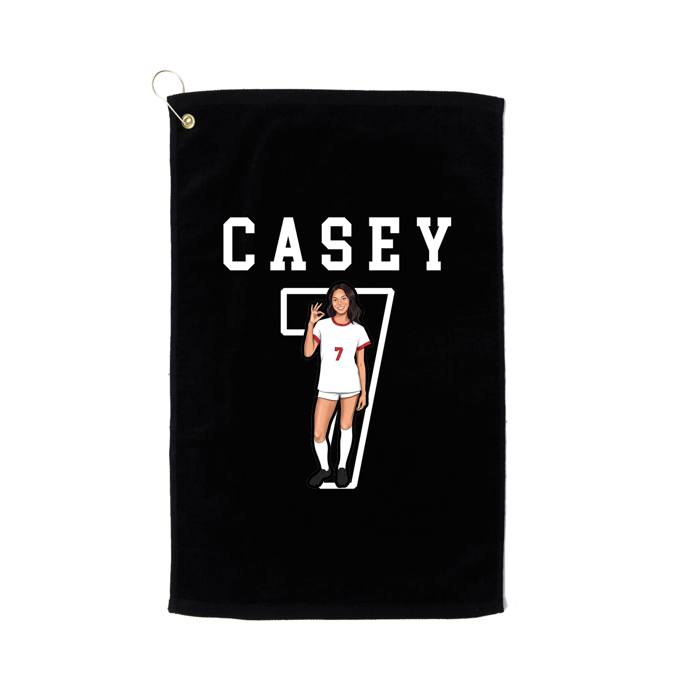 Golf Towel — Shirsey in Black