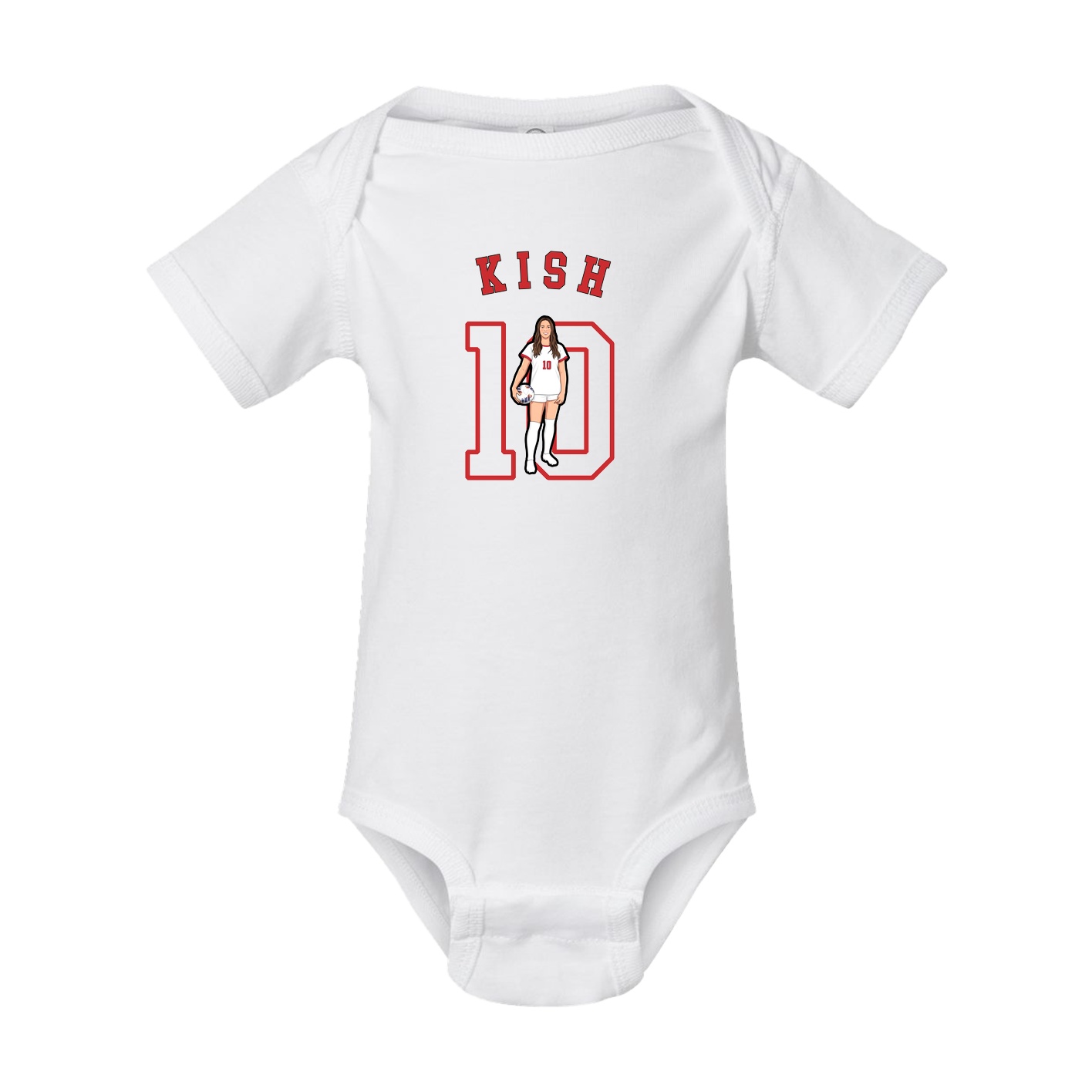 Baby Onesie — Shirsey Arch in White