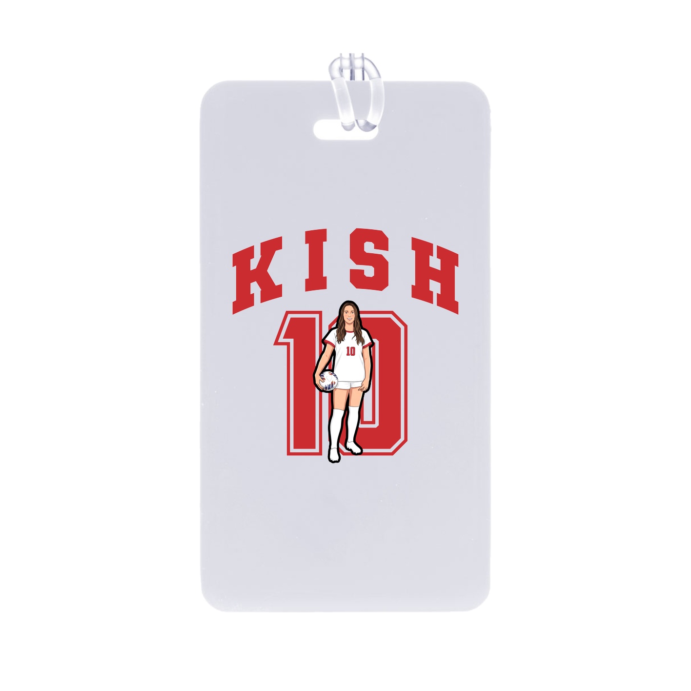 Bag Tag — Number in Classic