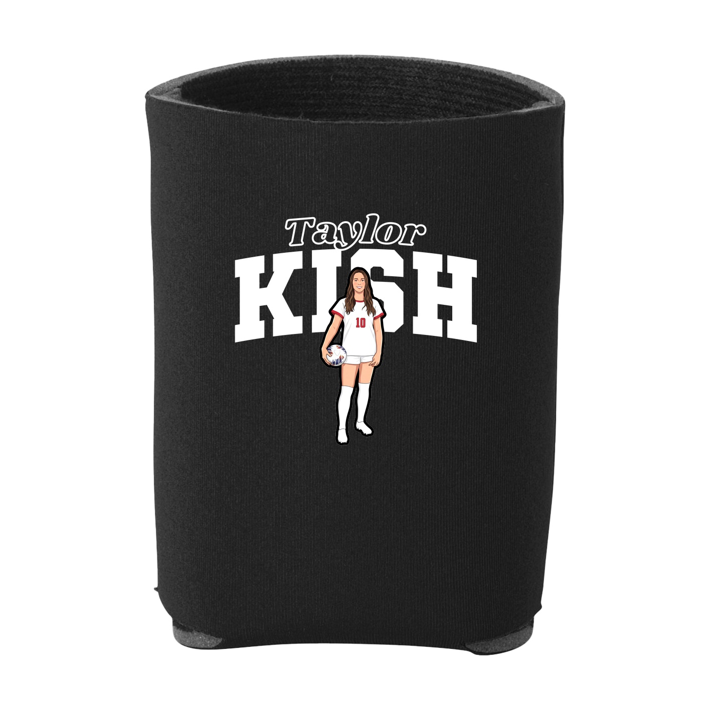 Can Holder — Name Arch in Black