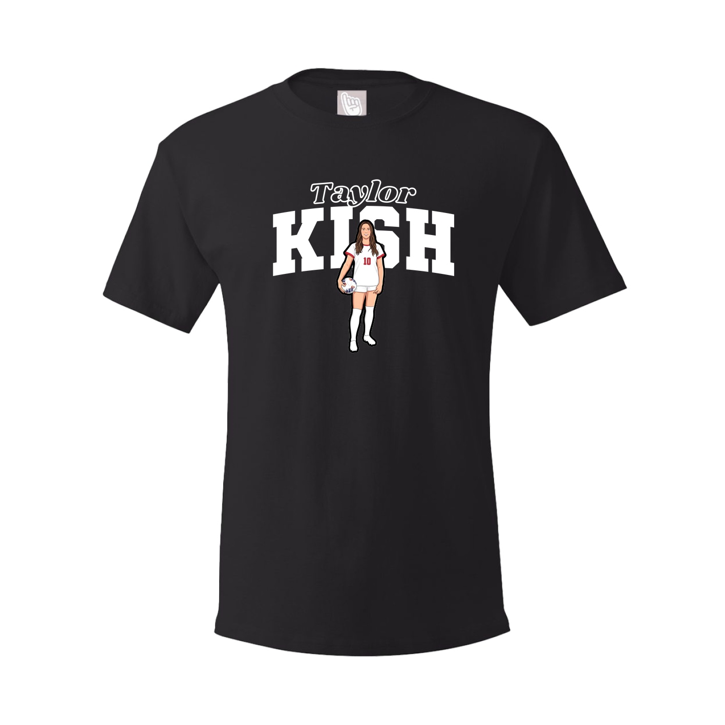 Tee — Name Arch in Black