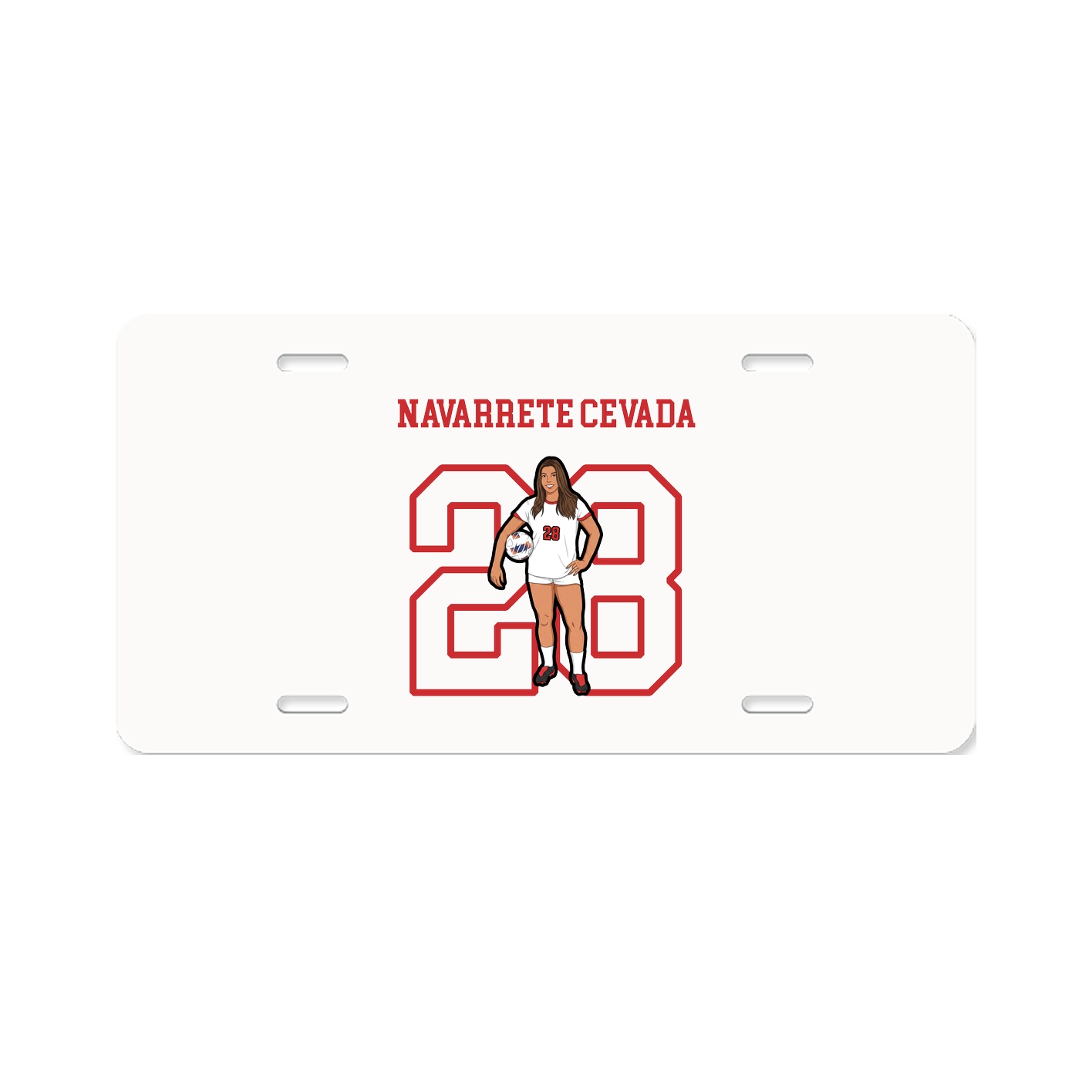 License Plate — Shirsey in Classic