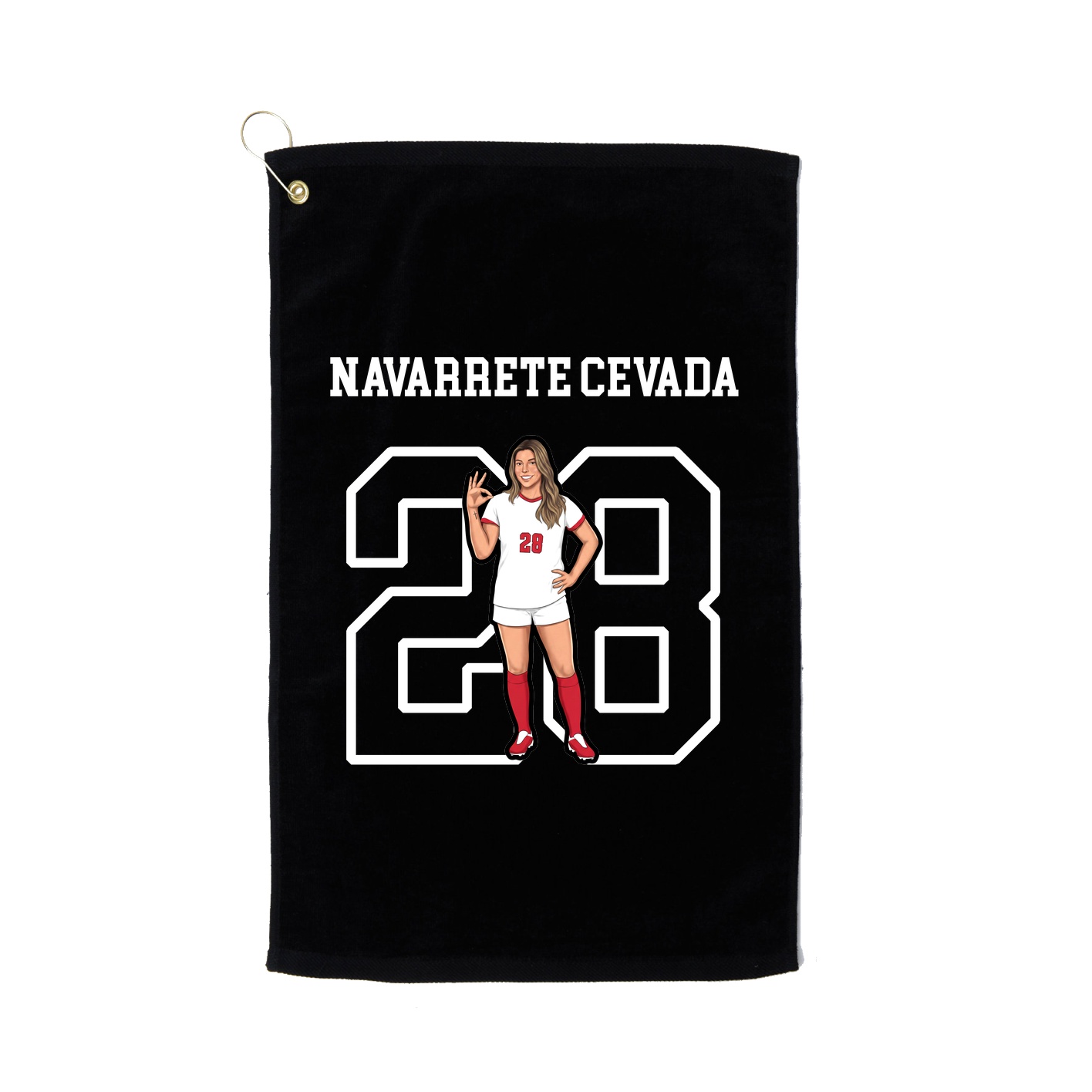 Golf Towel — Shirsey in Black