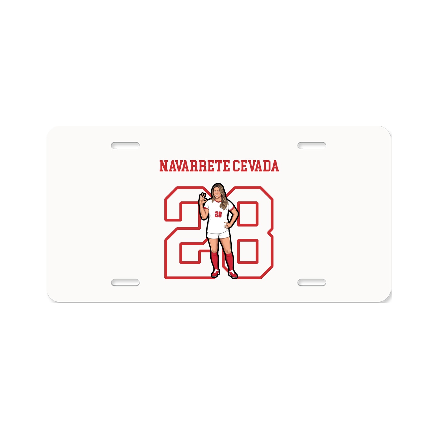 License Plate — Shirsey in Classic