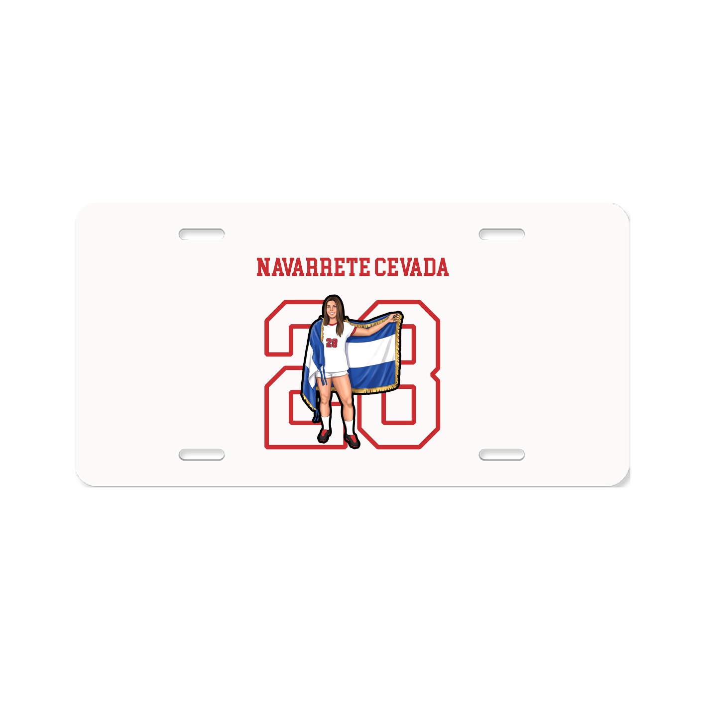 License Plate — Shirsey in Classic