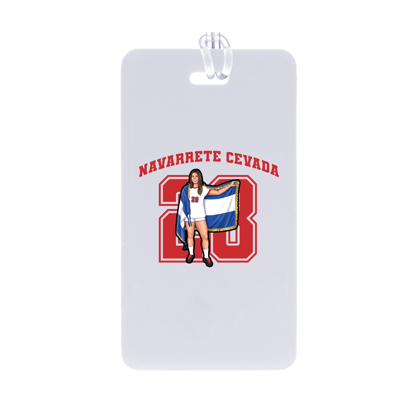 Bag Tag — Number in Classic