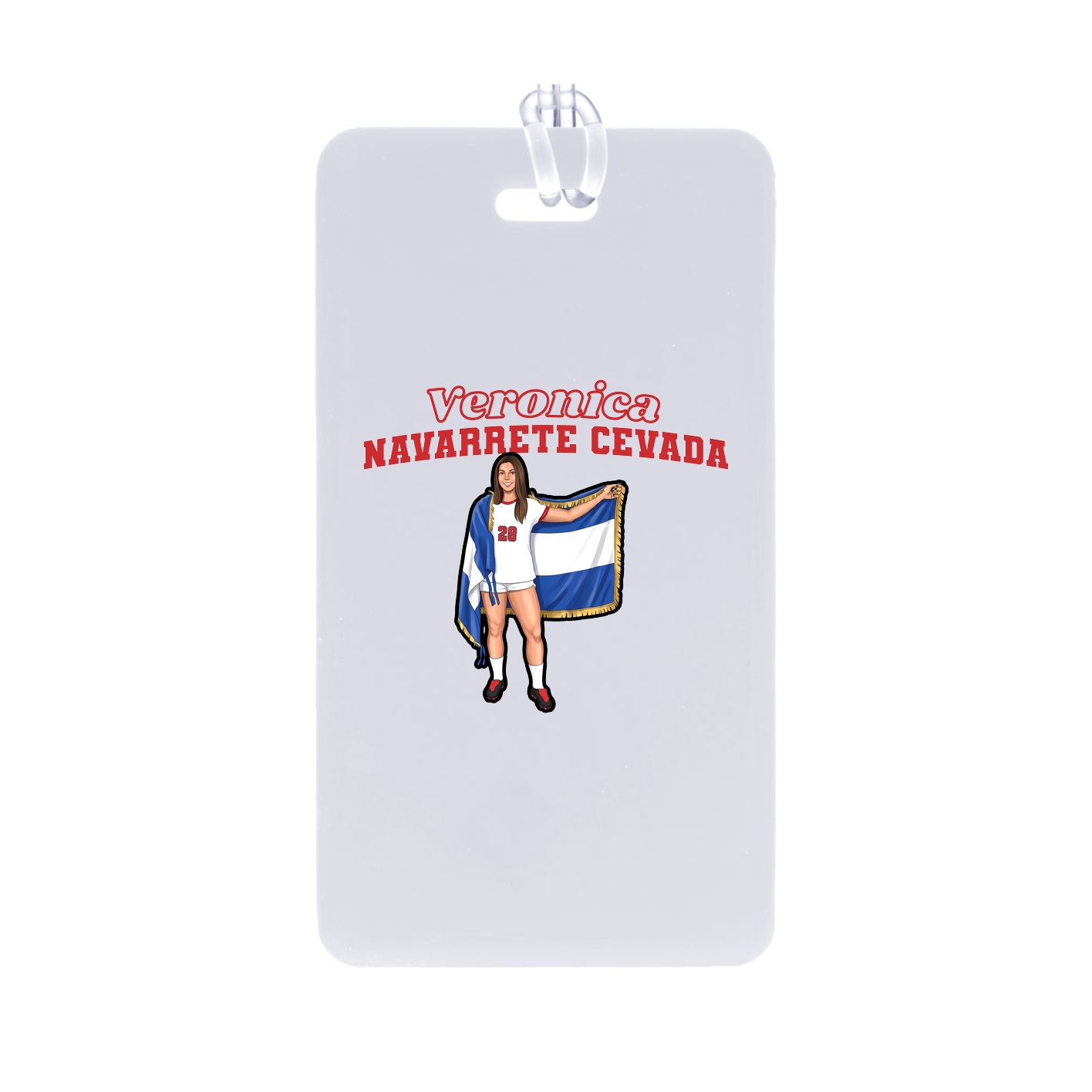 Bag Tag — Name Arch in Classic
