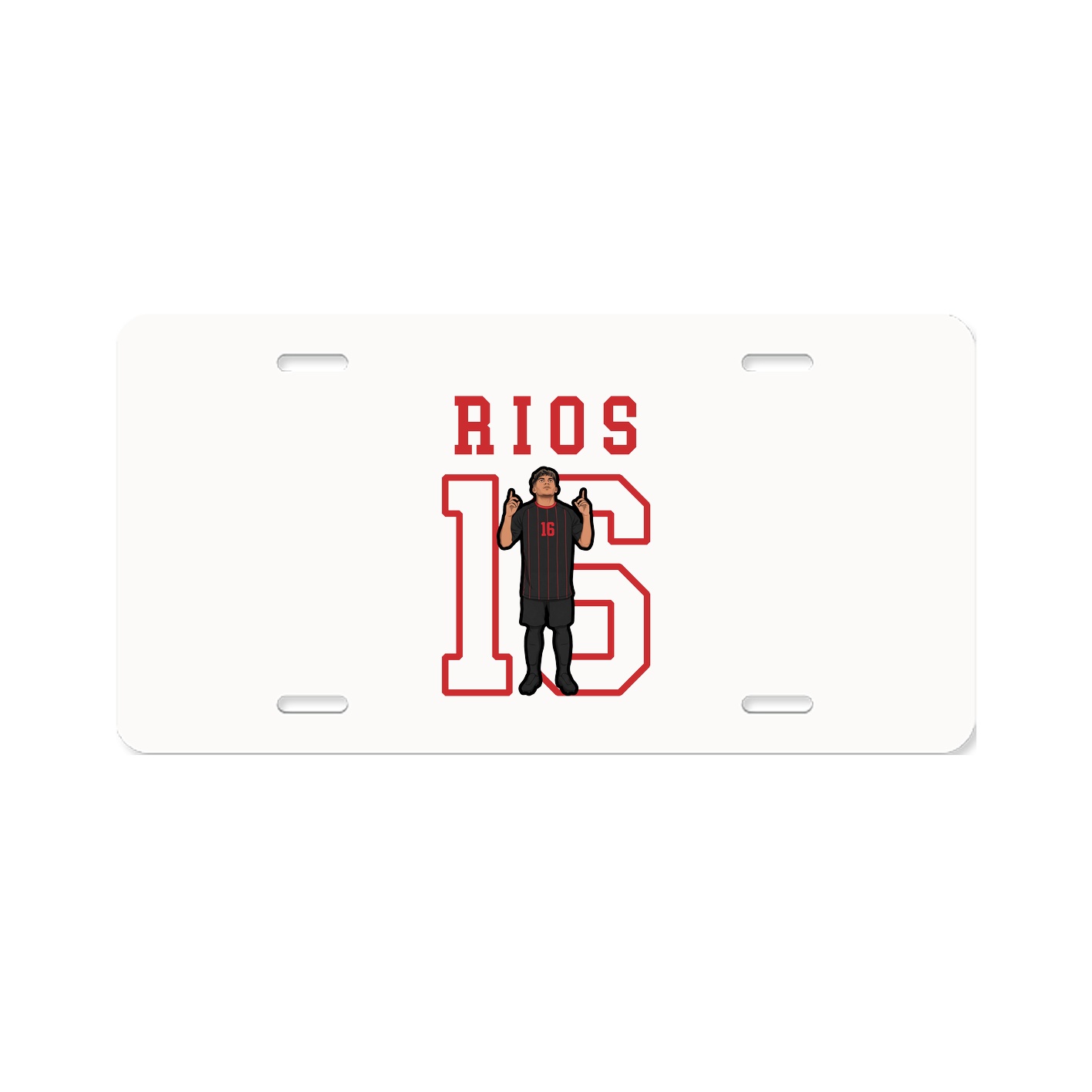 License Plate — Shirsey in Classic