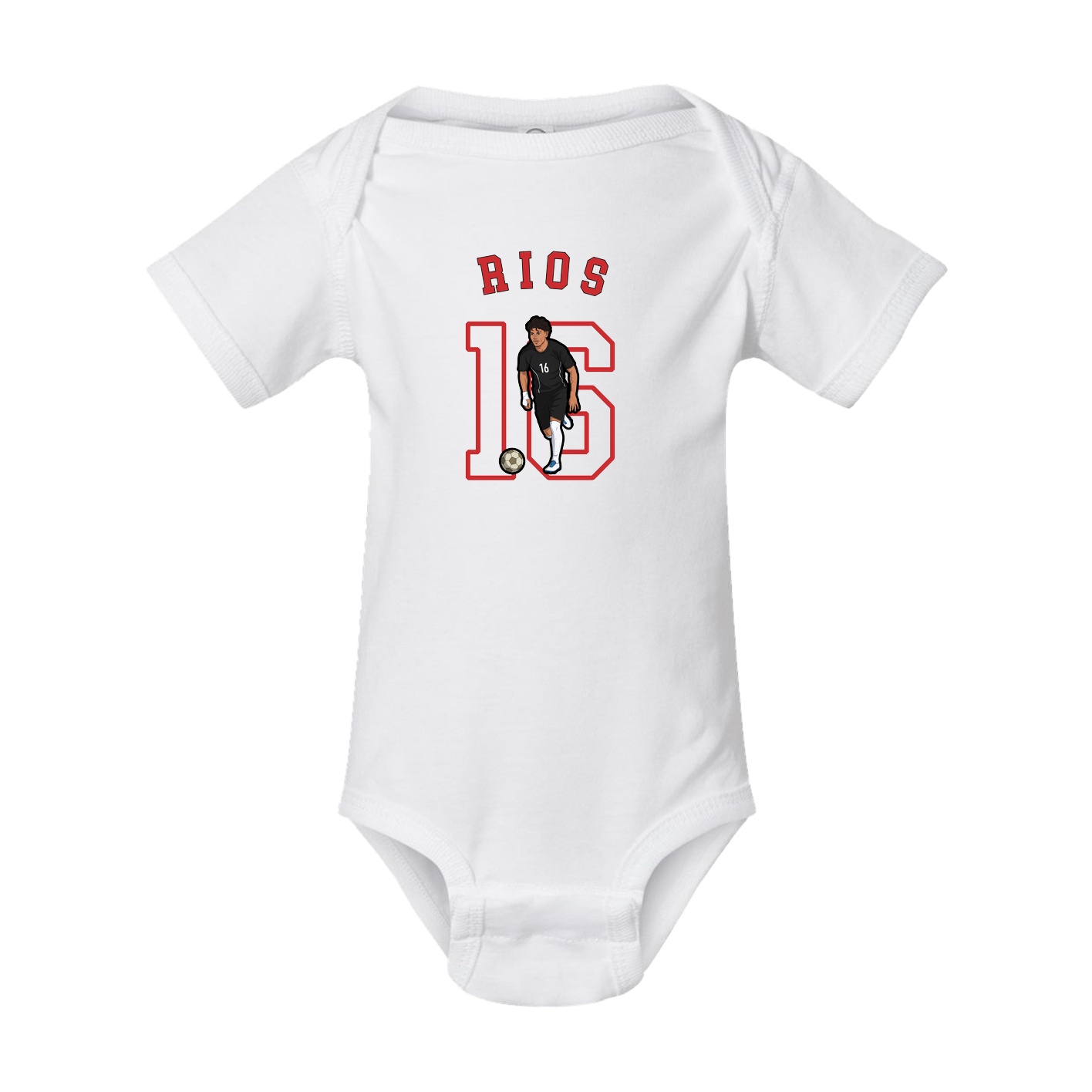 Baby Onesie — Shirsey Arch in White