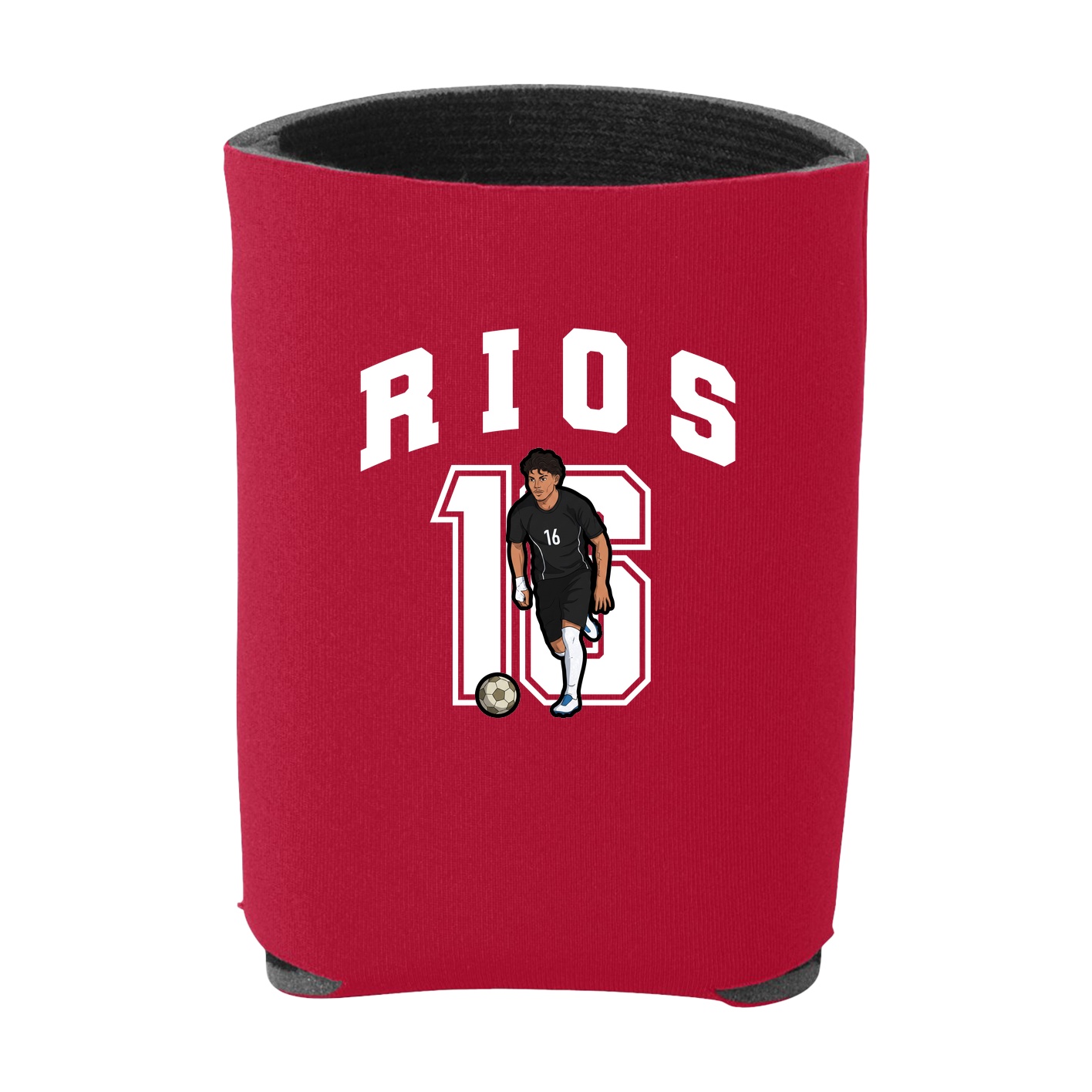 Can Holder — Number in Red