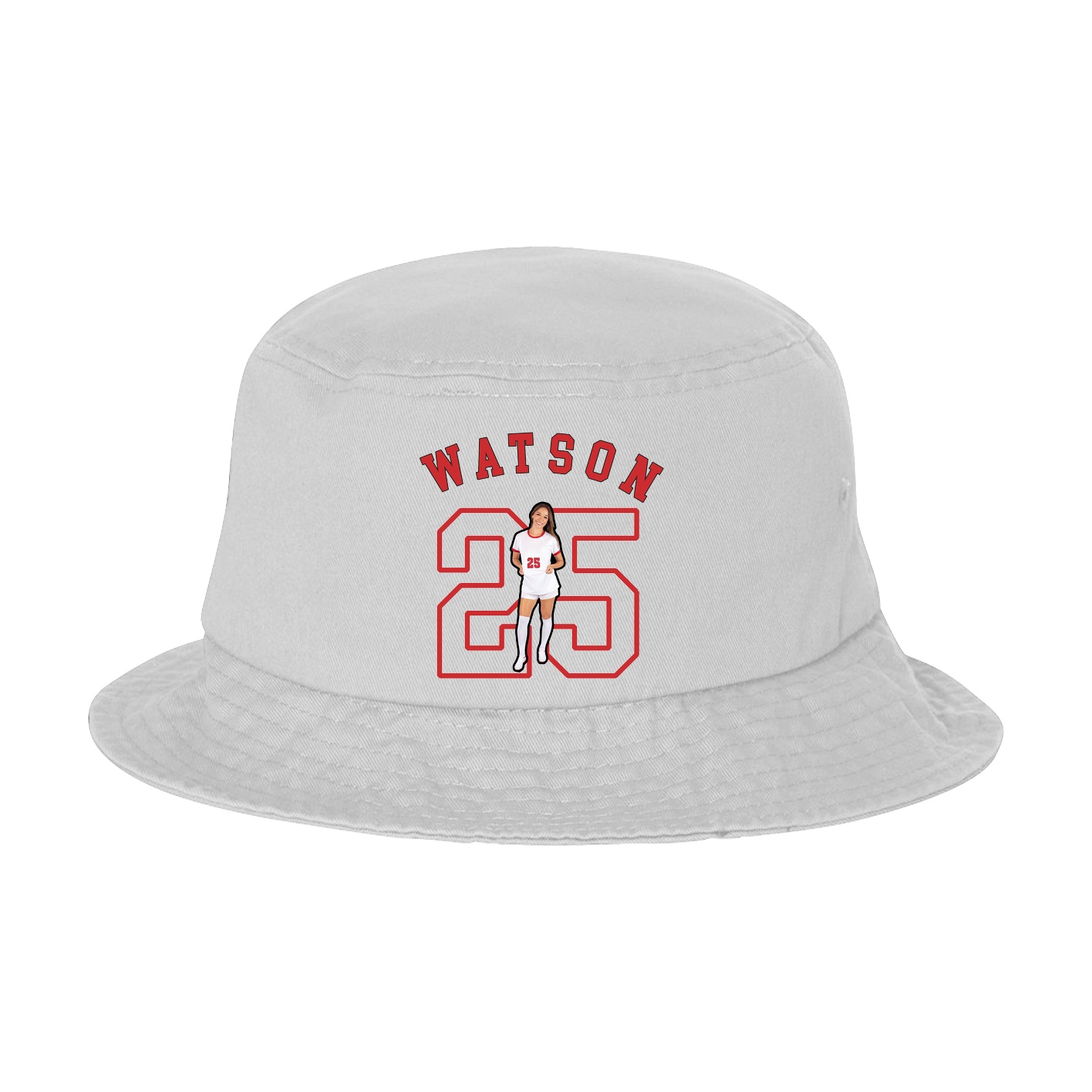 Bucket Cap — Shirsey Arch in White
