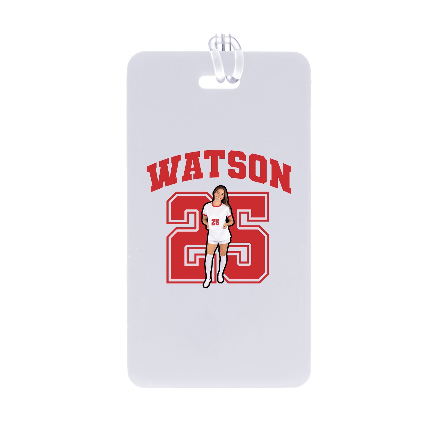 Bag Tag — Number in Classic