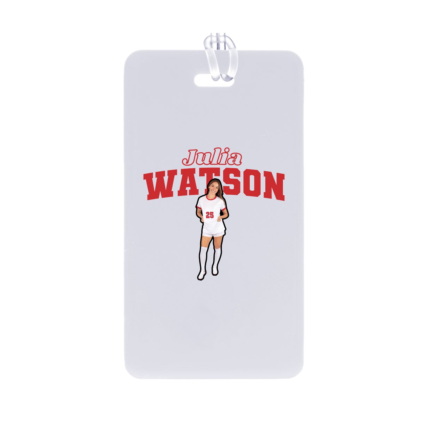 Bag Tag — Name Arch in Classic