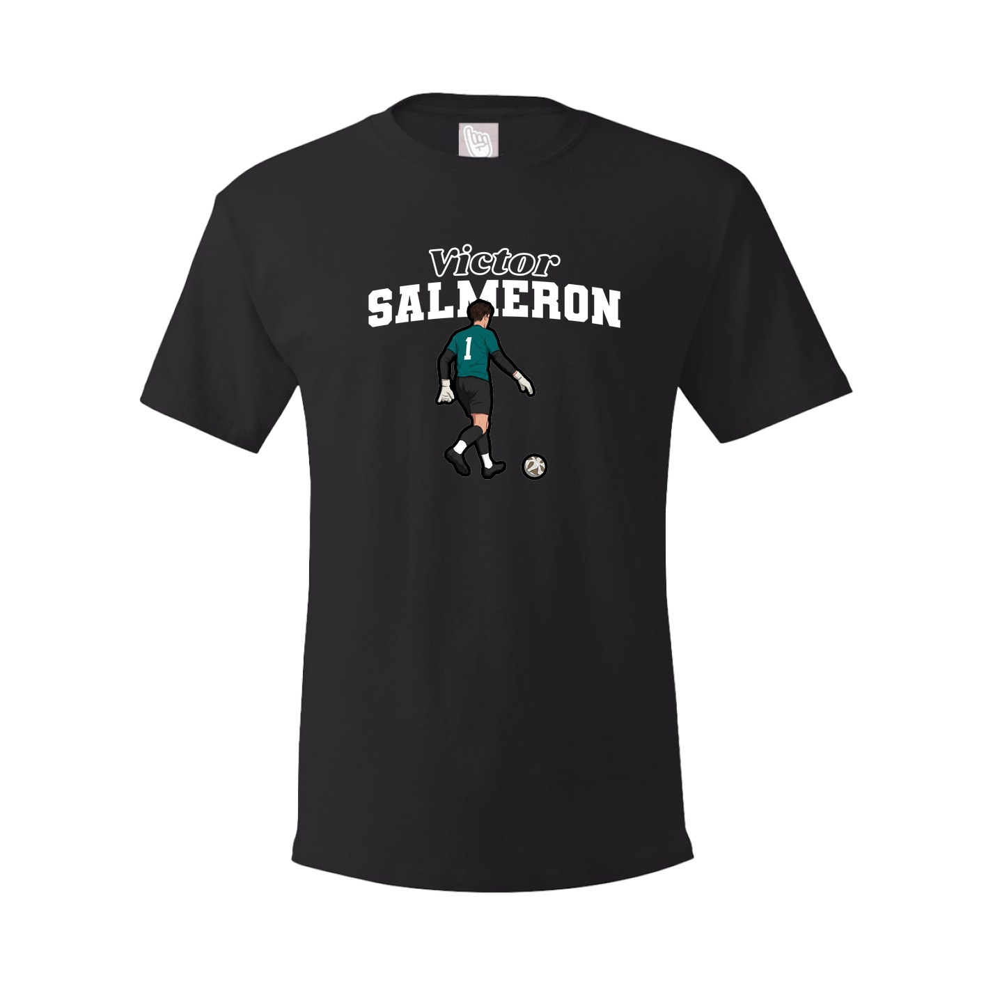 Youth Tee — Name Arch in Black