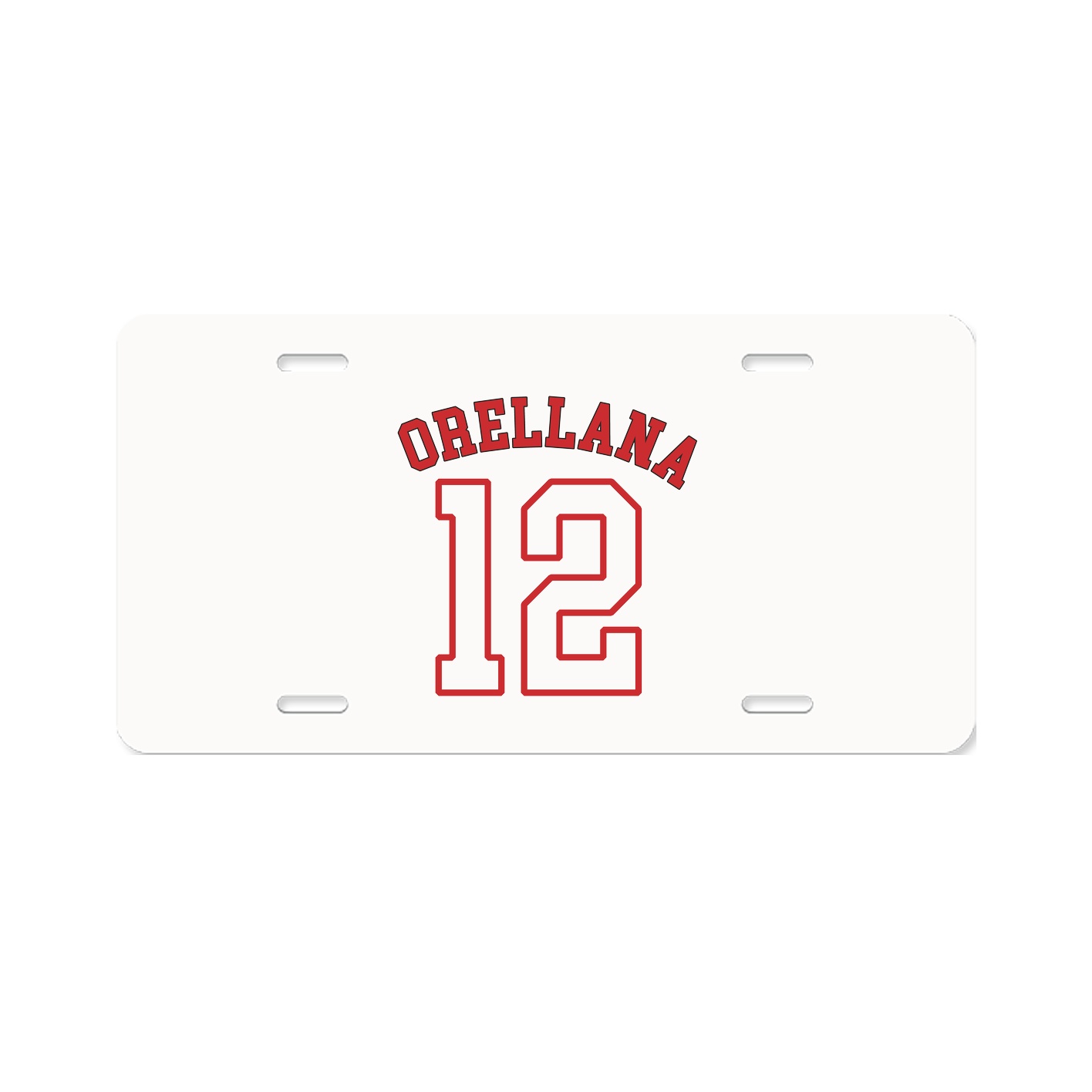 License Plate — Shirsey Arch in Classic