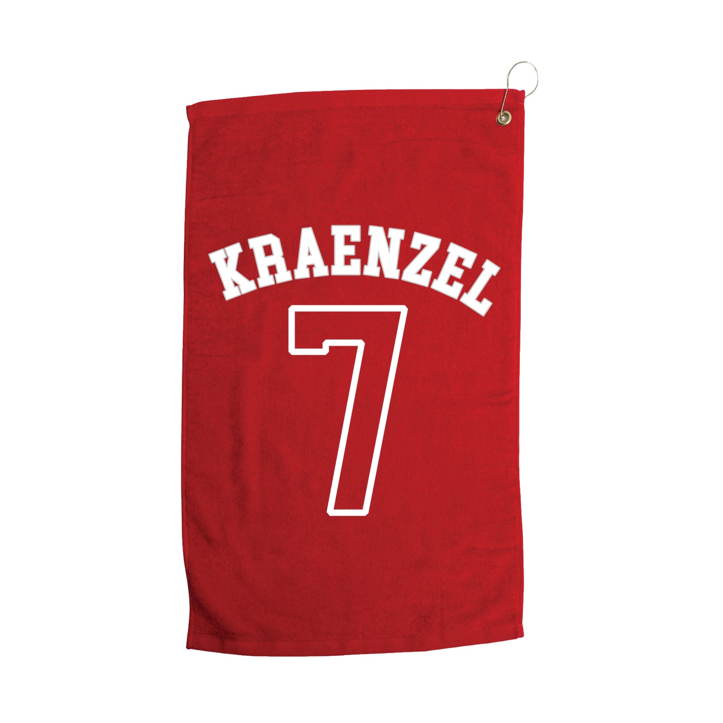 Golf Towel — Shirsey Arch in Red