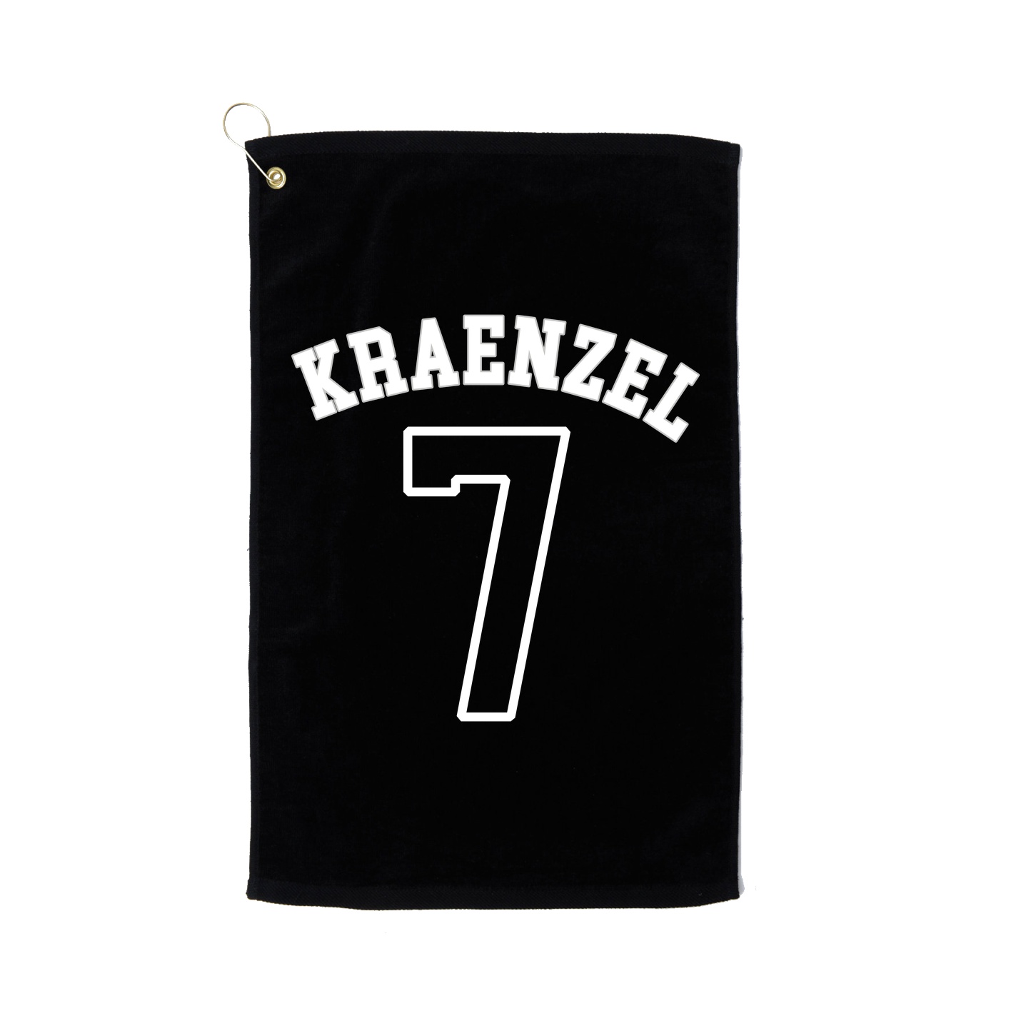 Golf Towel — Shirsey Arch in Black