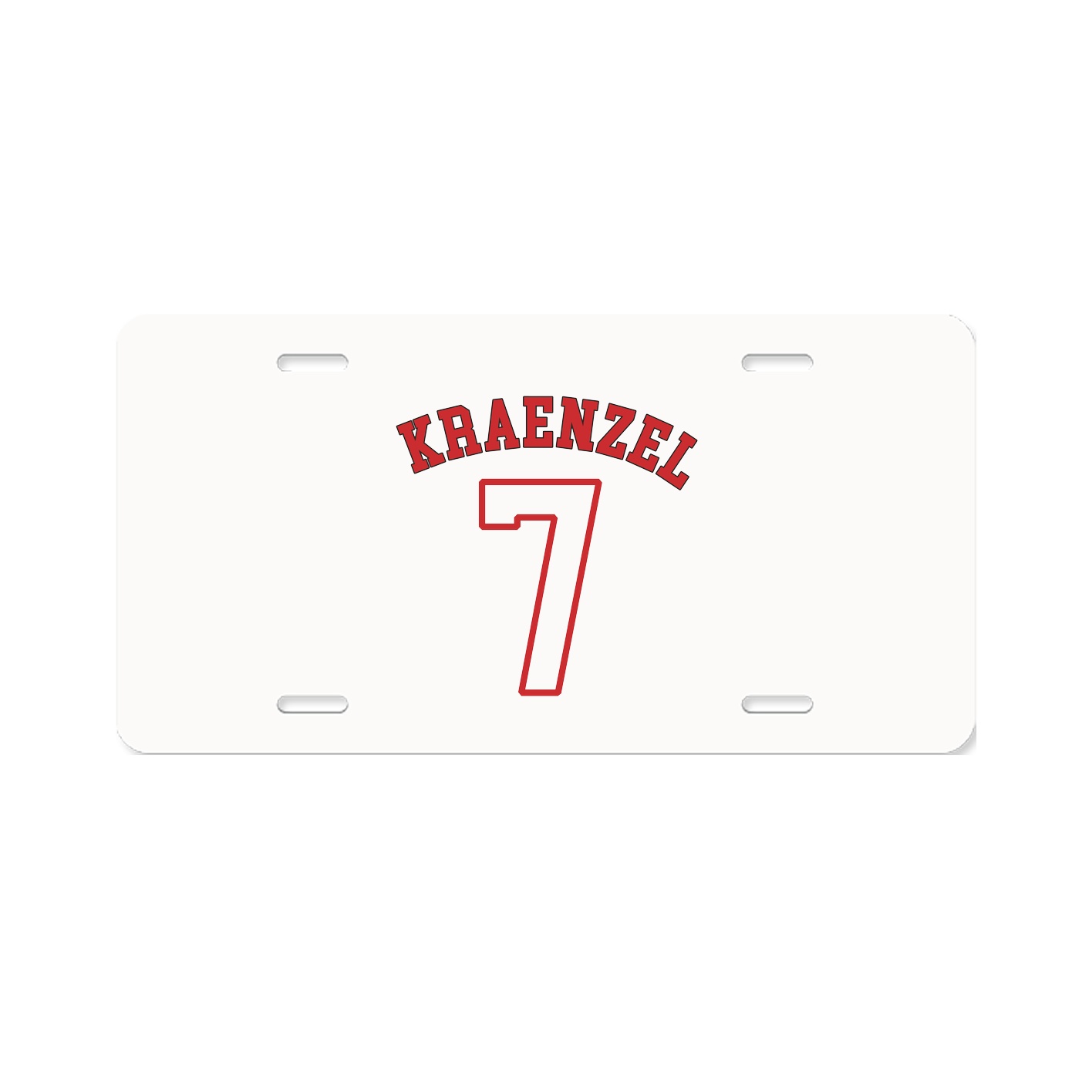 License Plate — Shirsey Arch in Classic