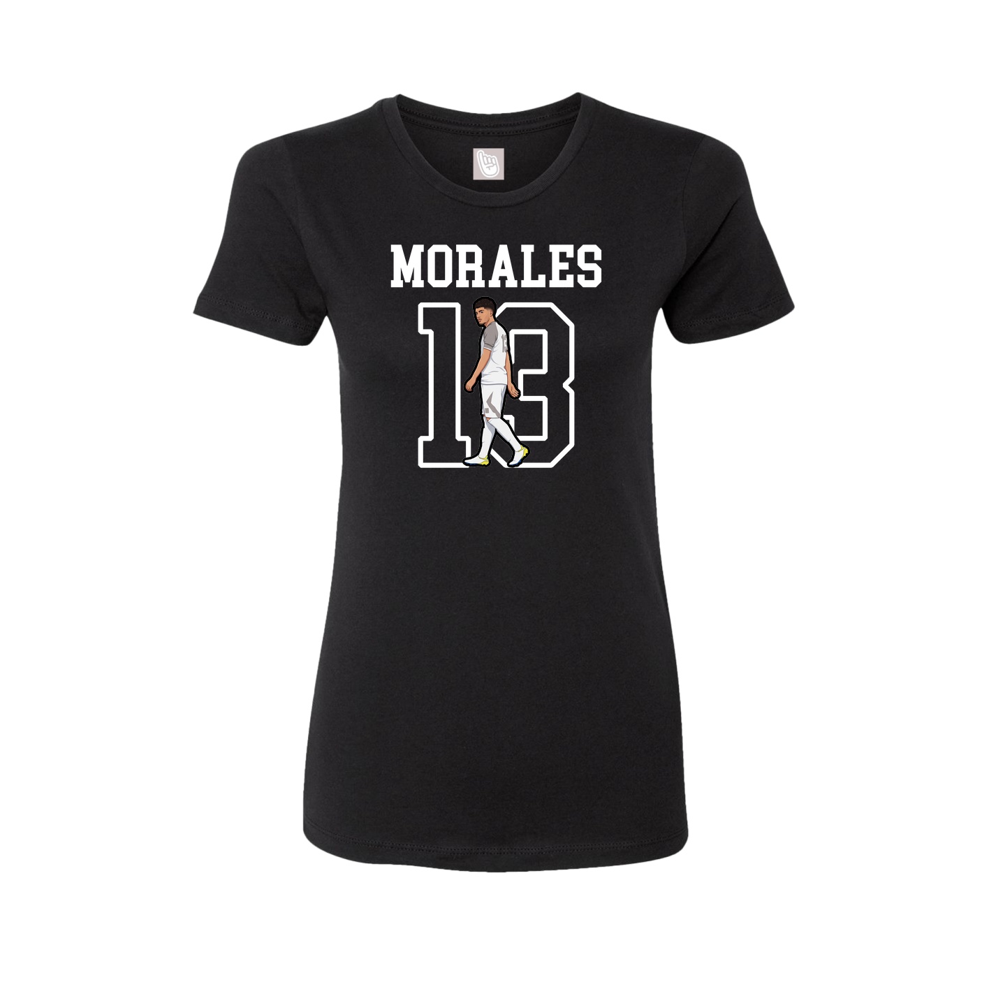 Fitted Women's Tee — Shirsey in Black