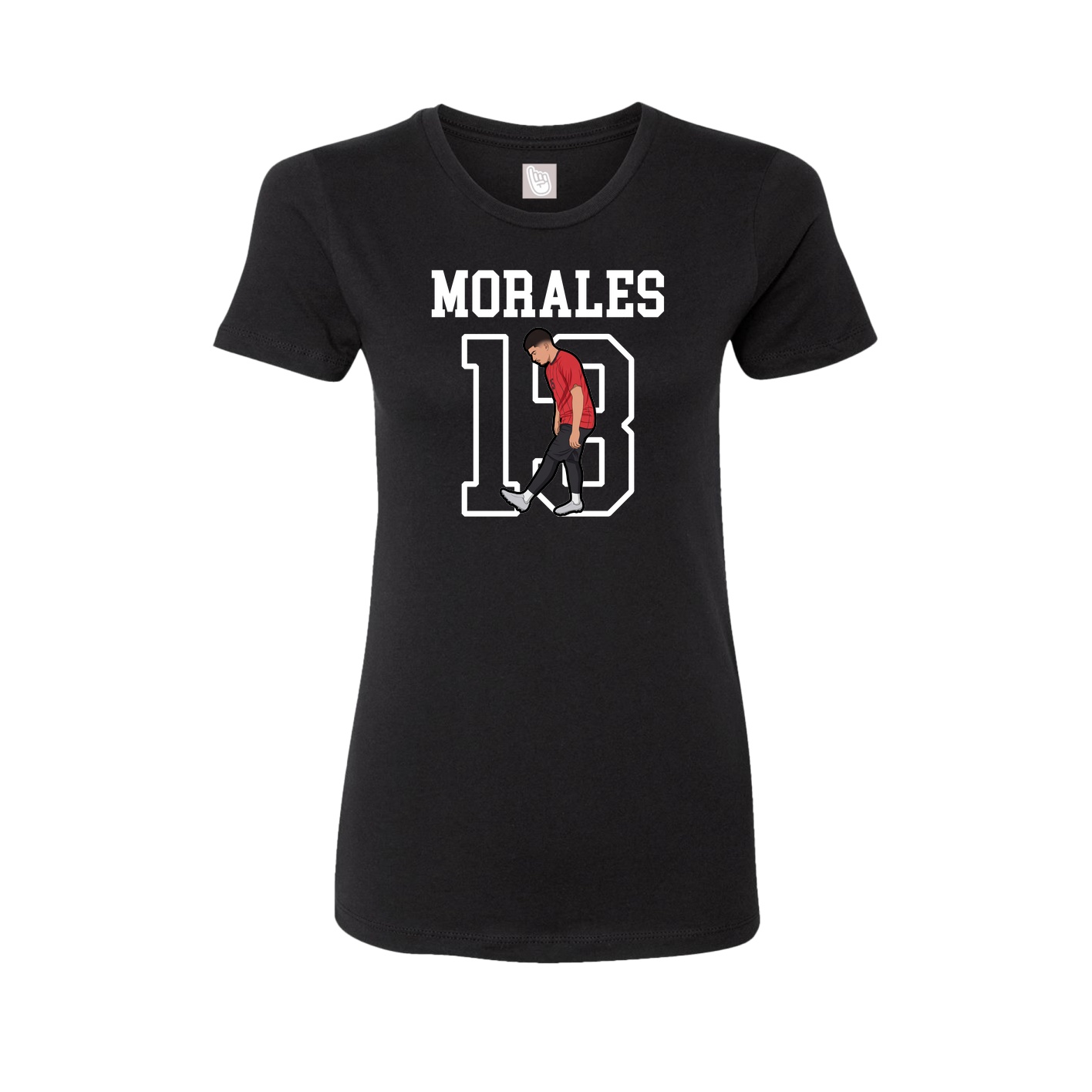 Fitted Women's Tee — Shirsey in Black