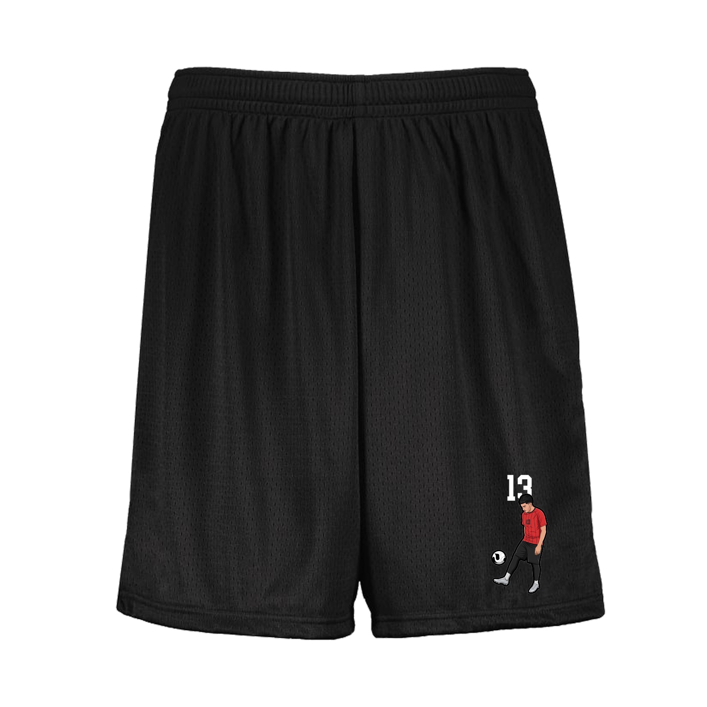 Shorts — Number Top in Black