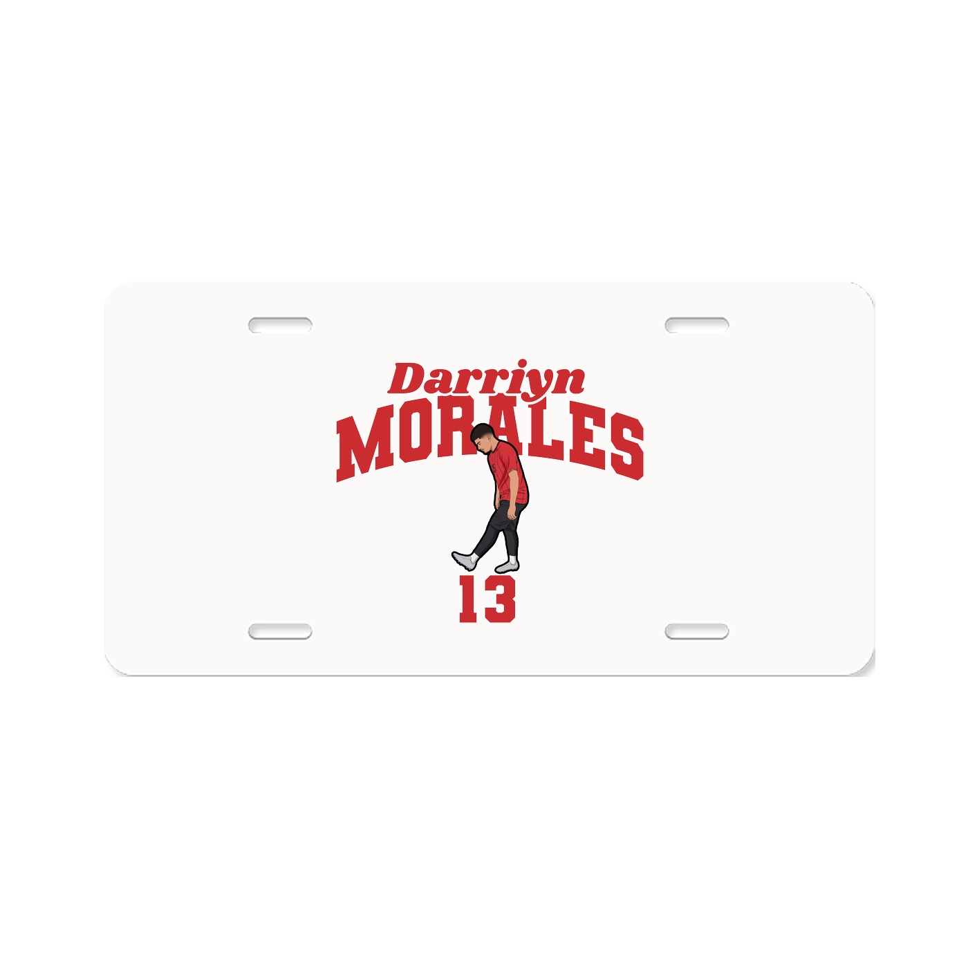 License Plate — Signature Arch in Classic