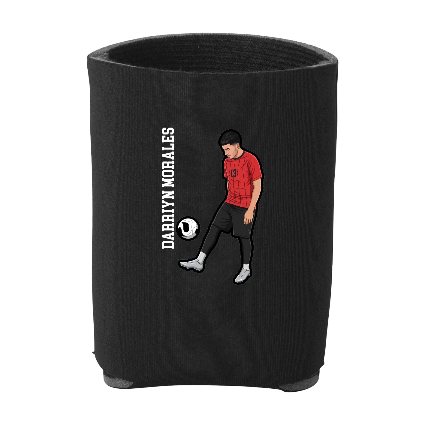 Can Holder — Name Vertical in Black