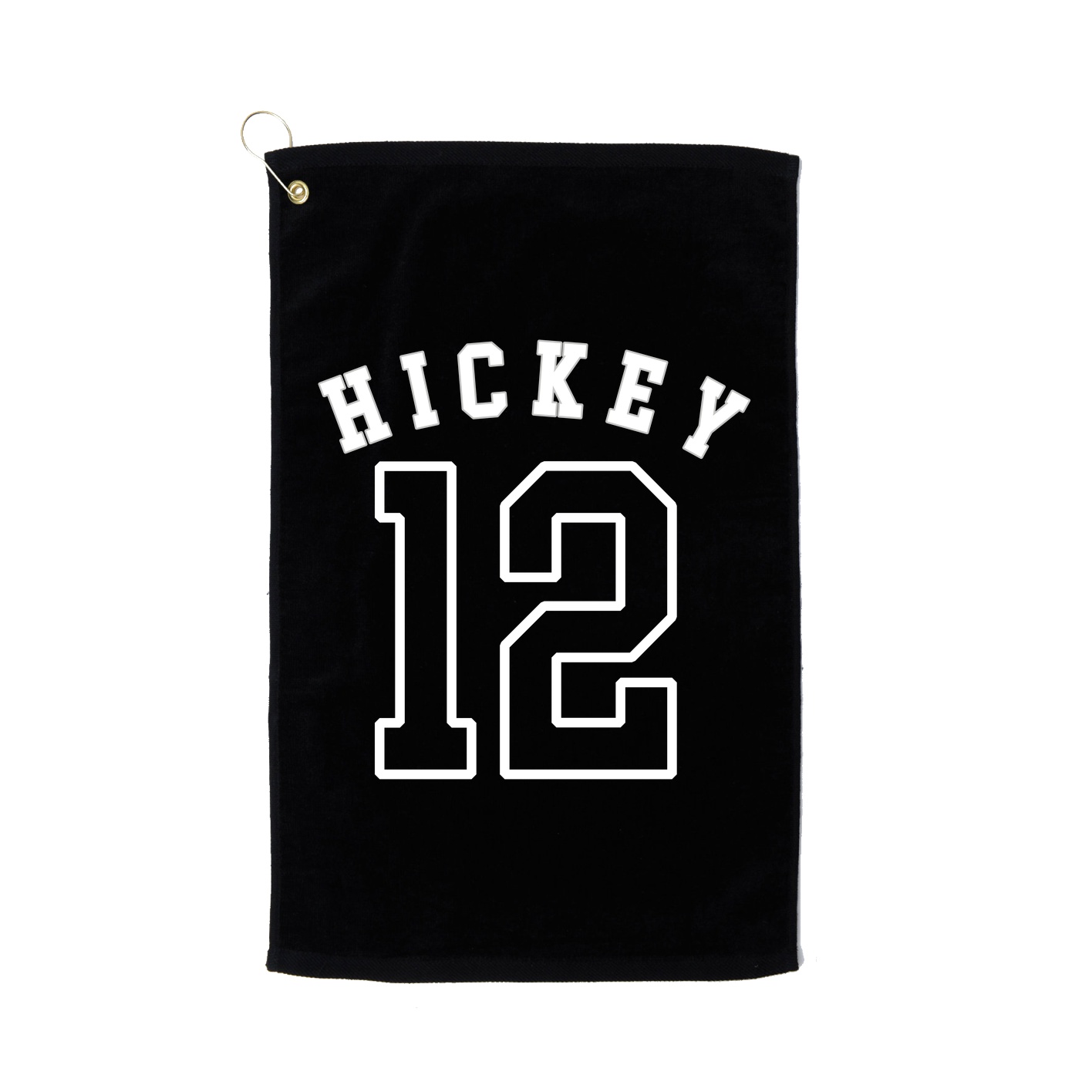 Golf Towel — Shirsey Arch in Black