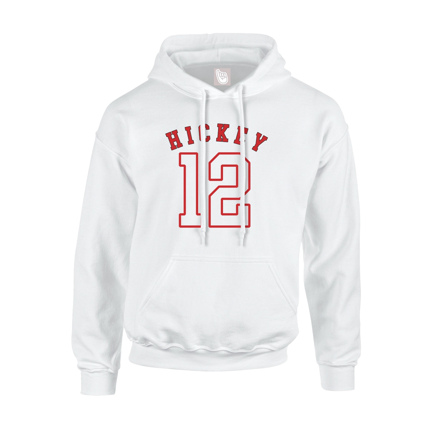 Hoodie — Shirsey Arch in White