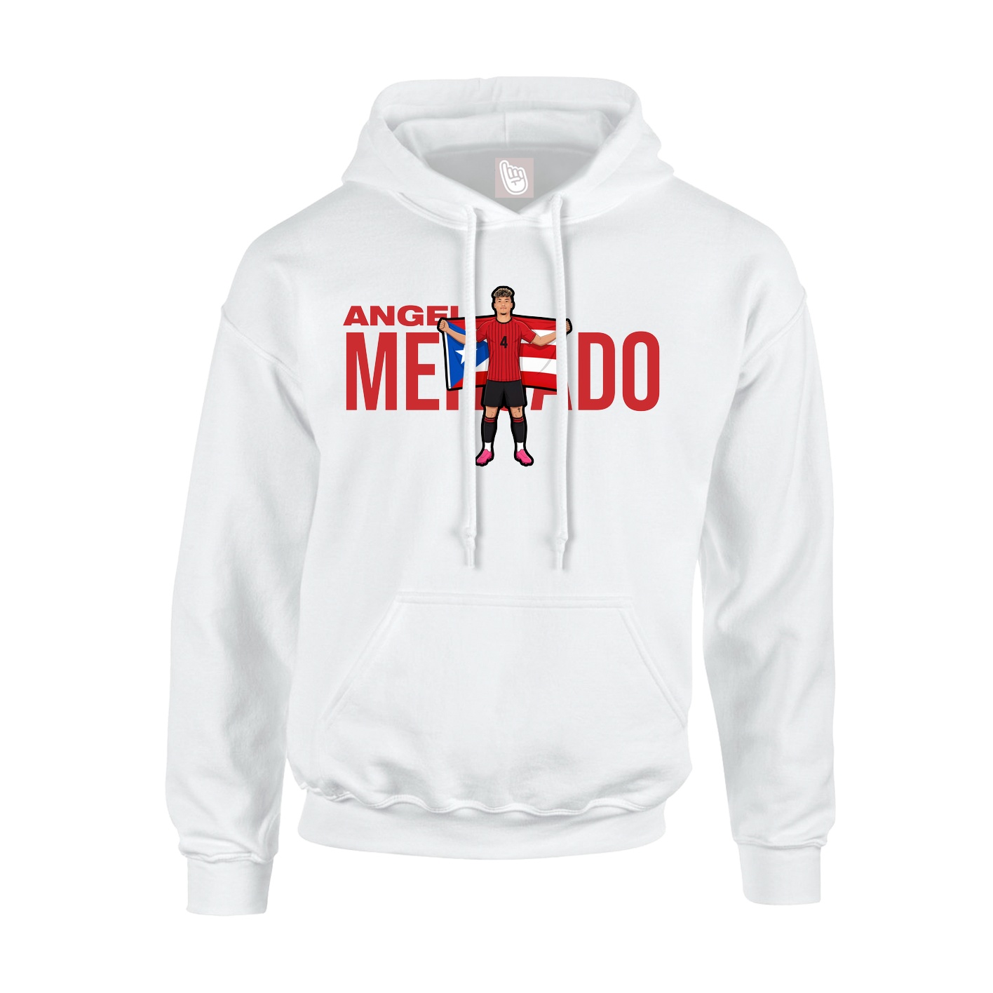Hoodie — Player Name in White