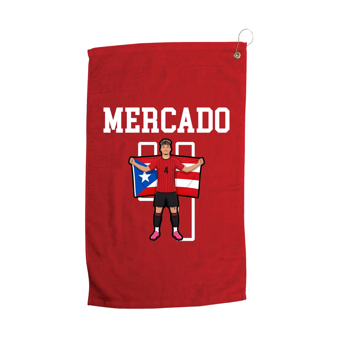 Golf Towel — Shirsey in Red