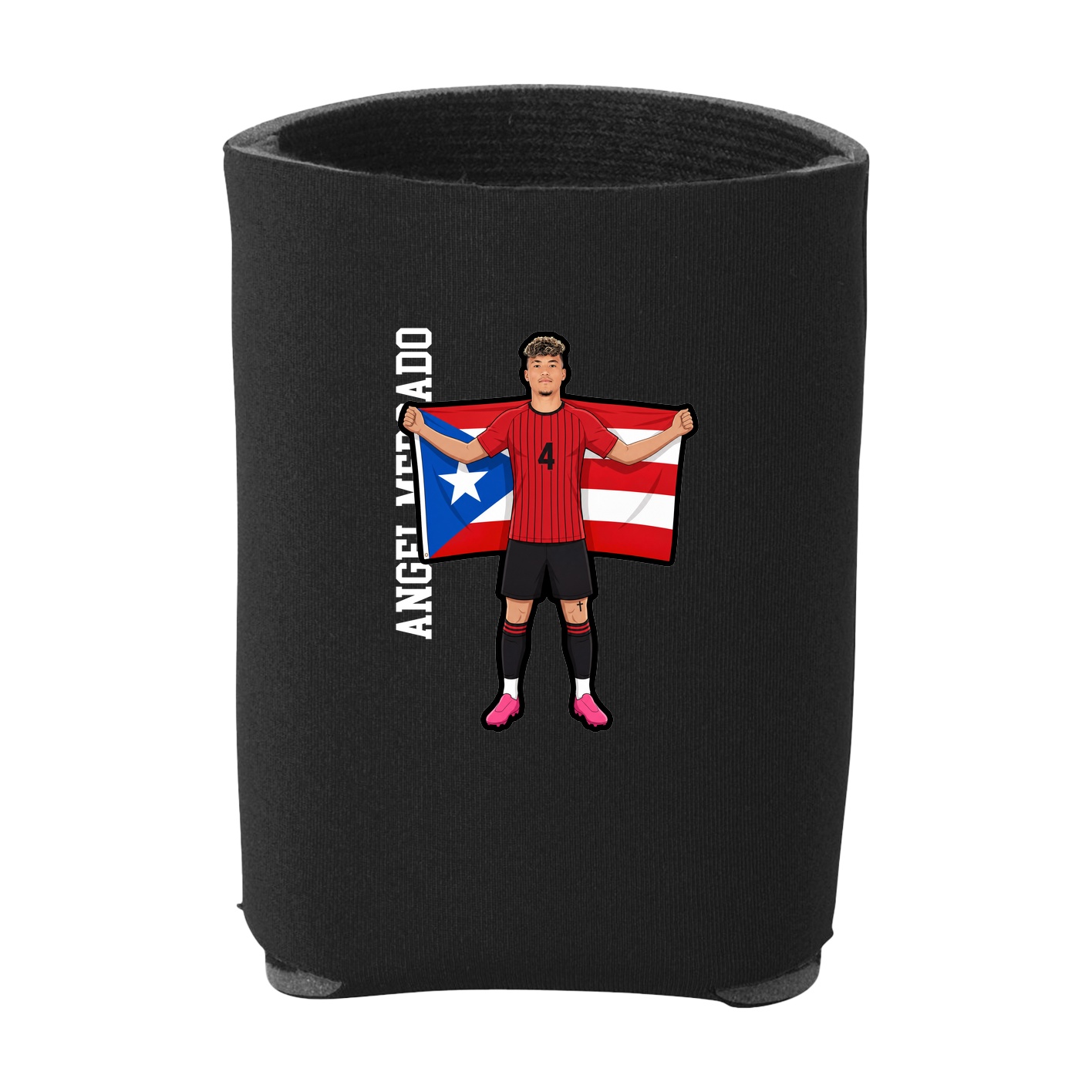 Can Holder — Name Vertical in Black