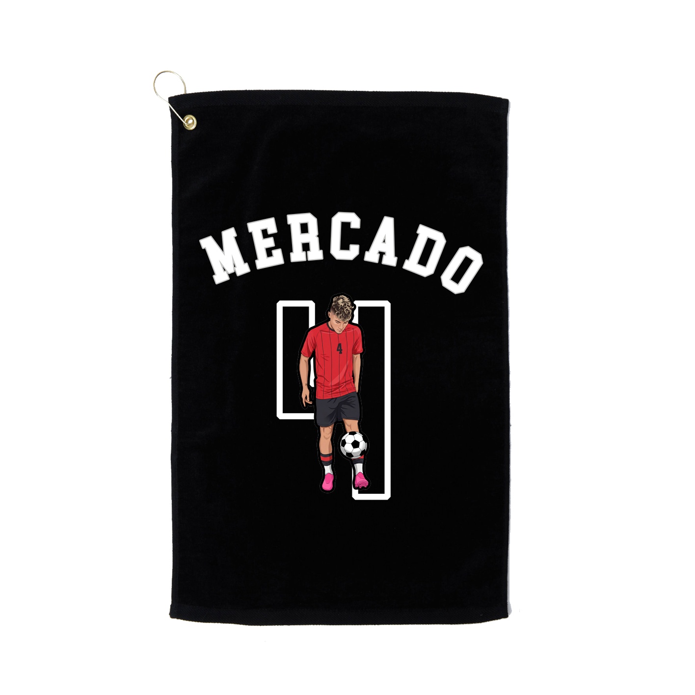 Golf Towel — Shirsey Arch in Black