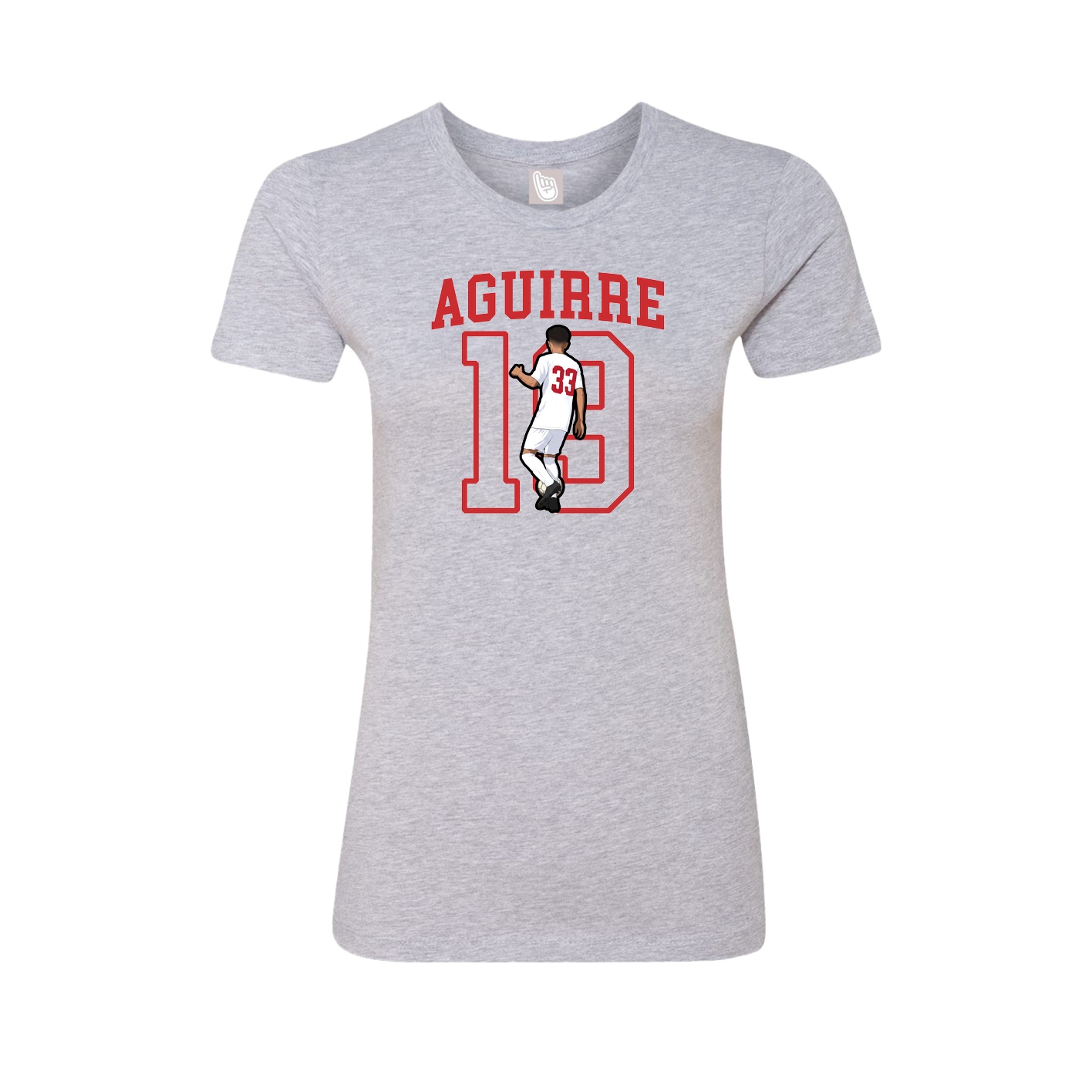 Womens Tee — Shirsey in Grey