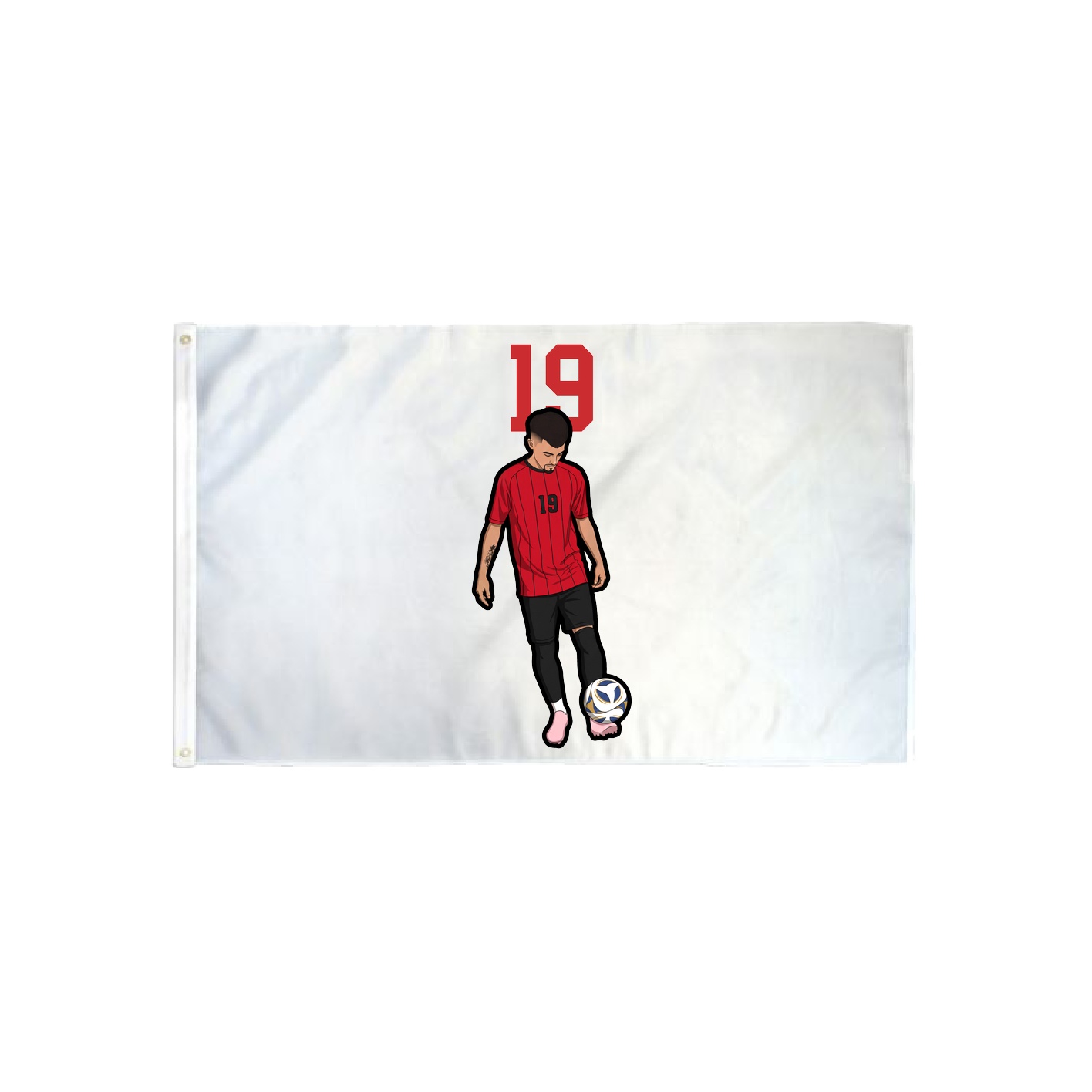 3x5 Flag — Number Top in Classic
