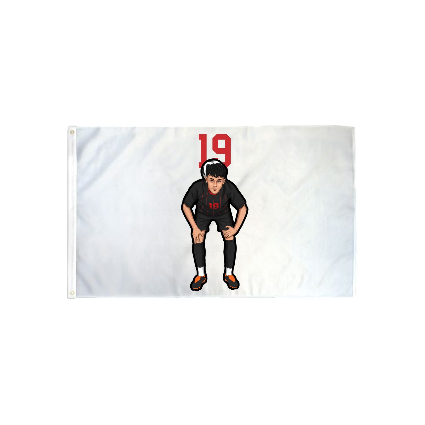 3x5 Flag — Number Top in Classic