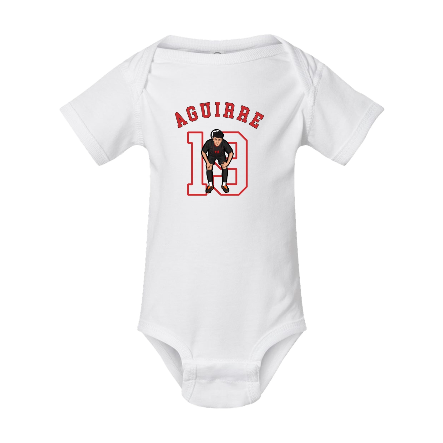 Baby Onesie — Shirsey Arch in White