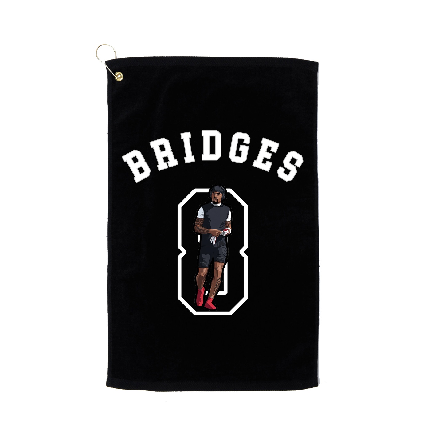 Golf Towel — Shirsey Arch in Black