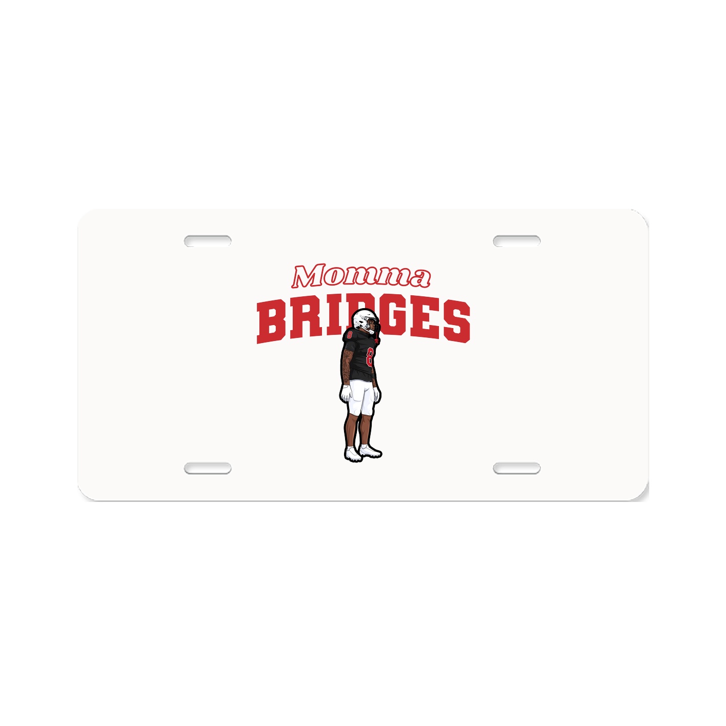 License Plate — Mothers Day Block in Classic