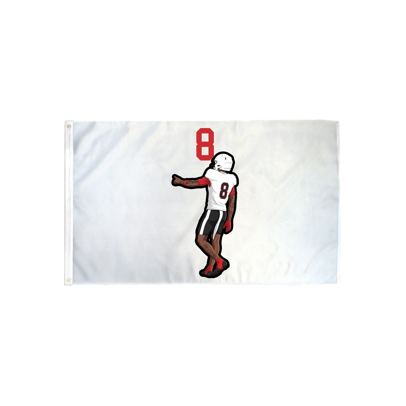 3x5 Flag — Number Top in Classic