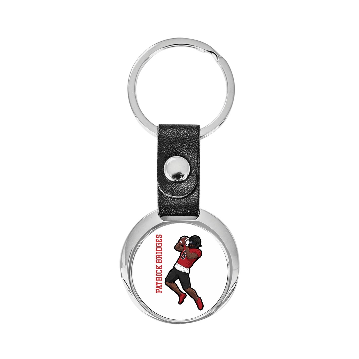 Key Chain — Name Vertical in Classic