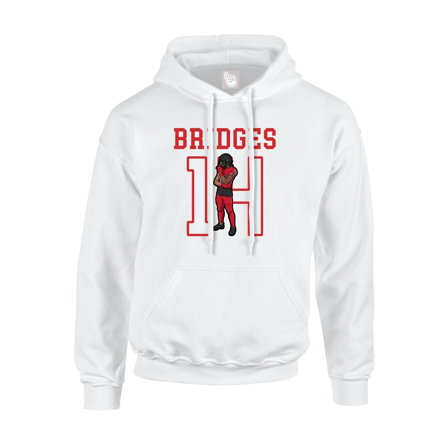 Youth Hoodie — Shirsey in White