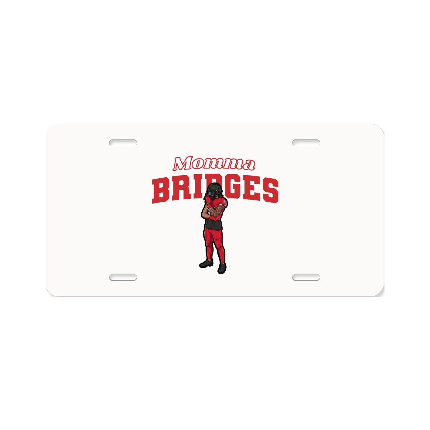 License Plate — Mothers Day Block in Classic