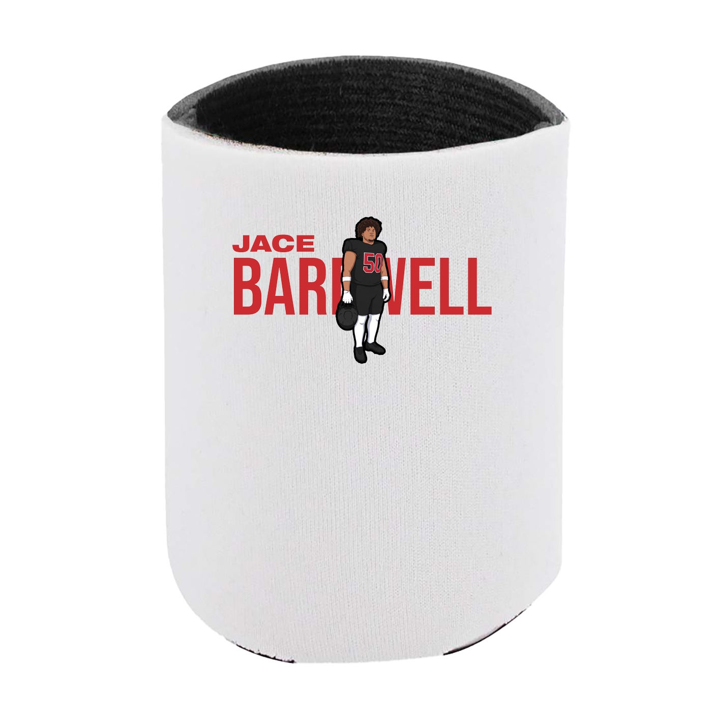 Can Holder — Player Name in White