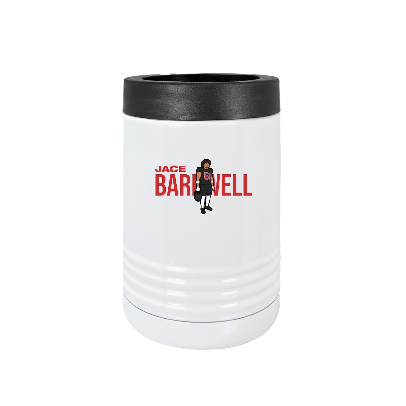 Beverage Holder — Player Name in White
