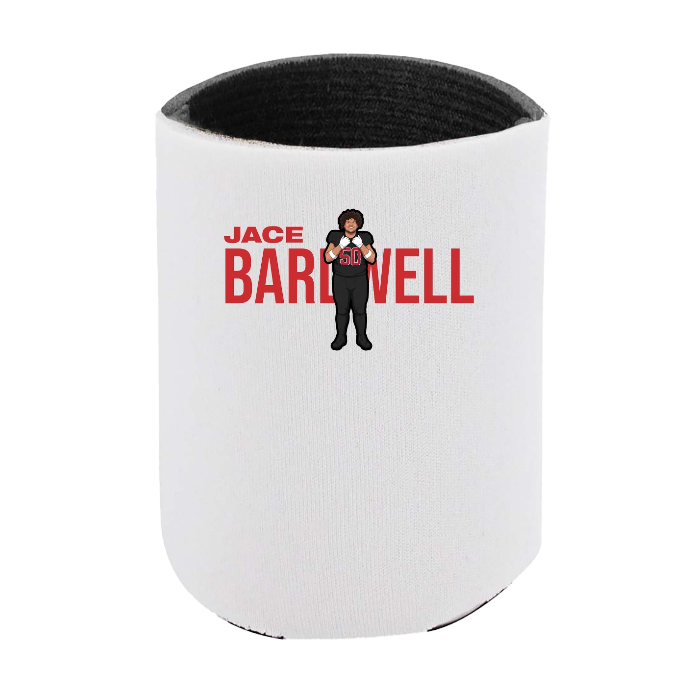 Can Holder — Player Name in White