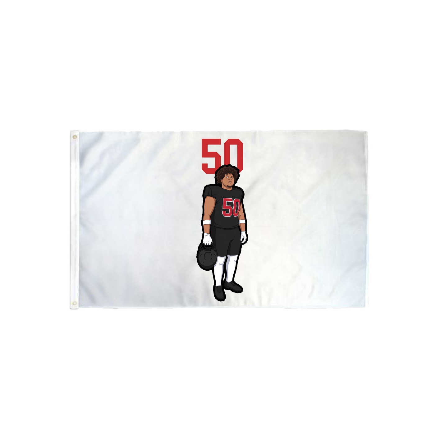 3x5 Flag — Number Top in Classic