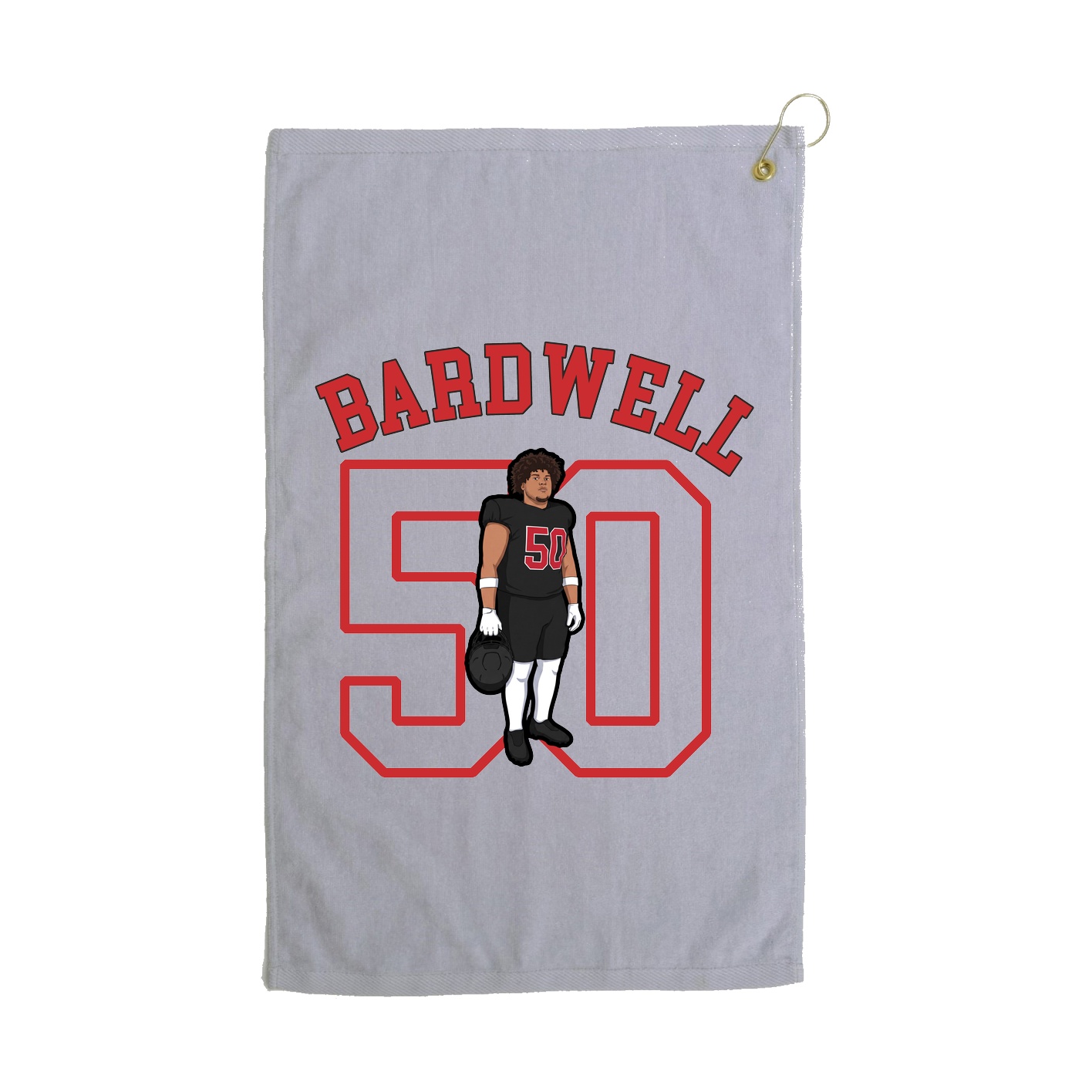 Golf Towel — Shirsey Arch in Grey