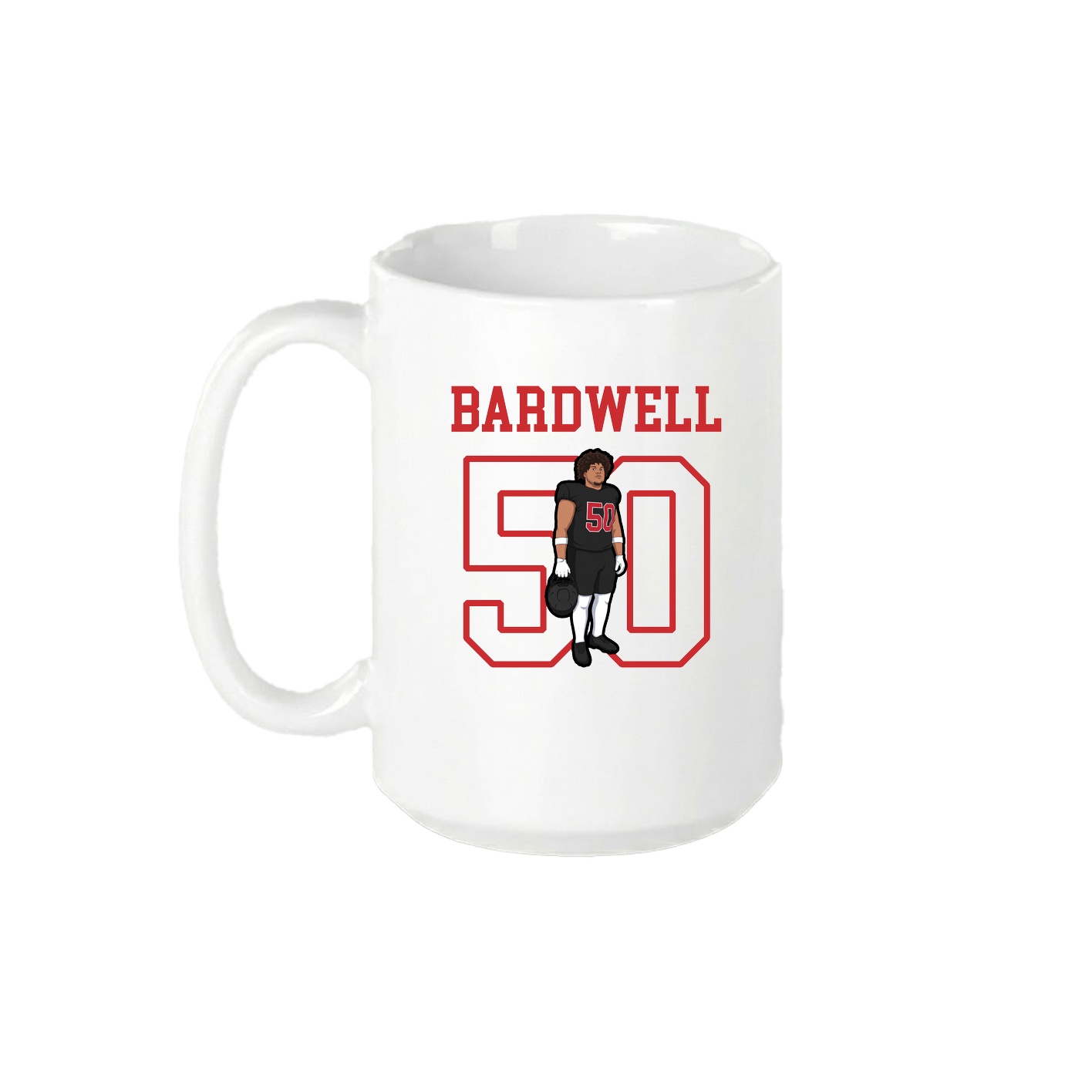 15oz Coffee Mug — Shirsey in White